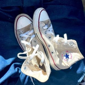 Converse ALL⭐️ STARS - White Hightops
